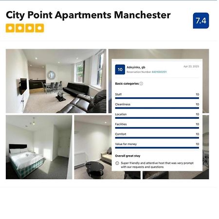 City Point Apartments Manchester Exteriör bild